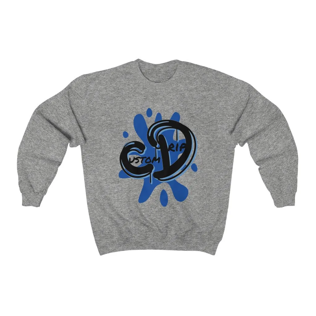 Custom Drip Splash Unisex Heavy Blend™ Crewneck Sweatshirt