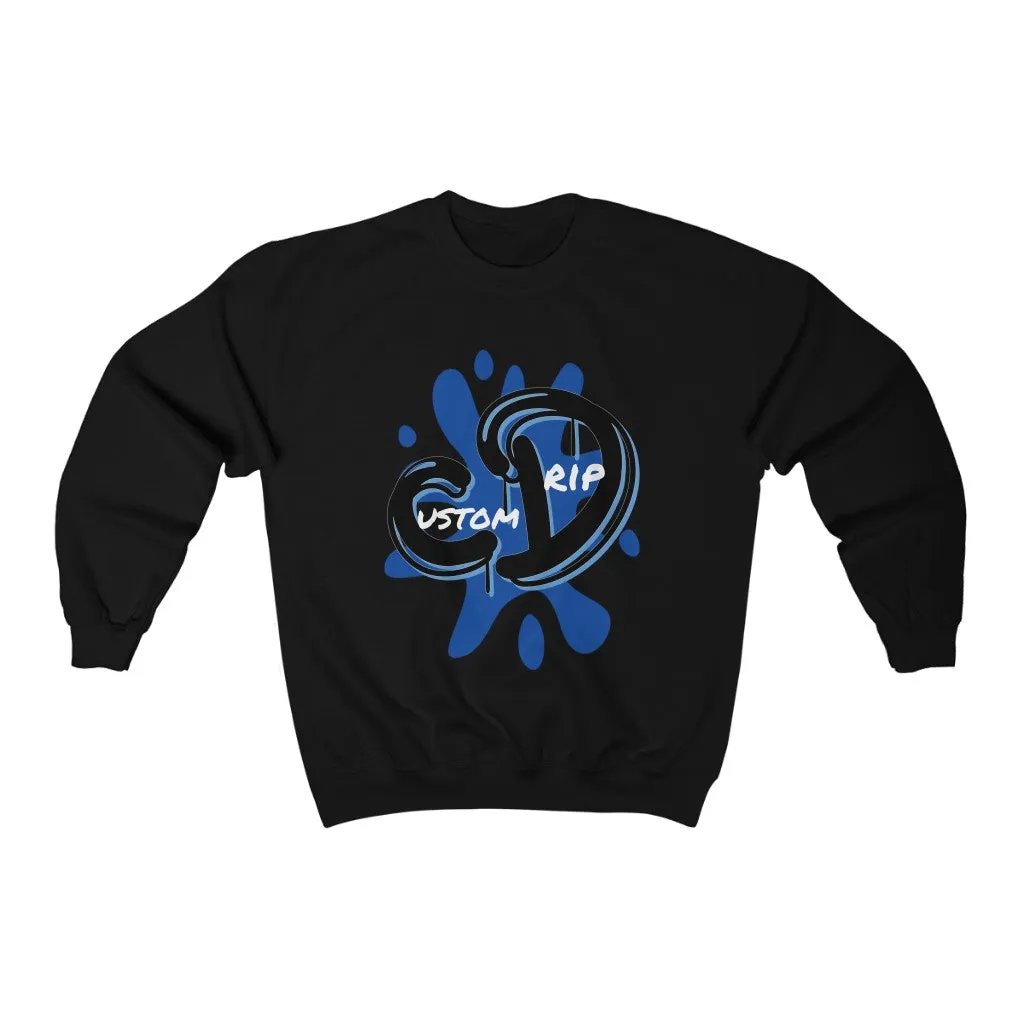 Custom Drip Splash Unisex Heavy Blend™ Crewneck Sweatshirt