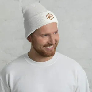 D20 Classic Orange Crit Cuffed Beanie / Tuque