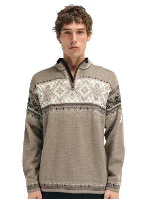 Dale of Norway | Blyfjell Sweater | Unisex | Mountainstone/Off White/Coffee
