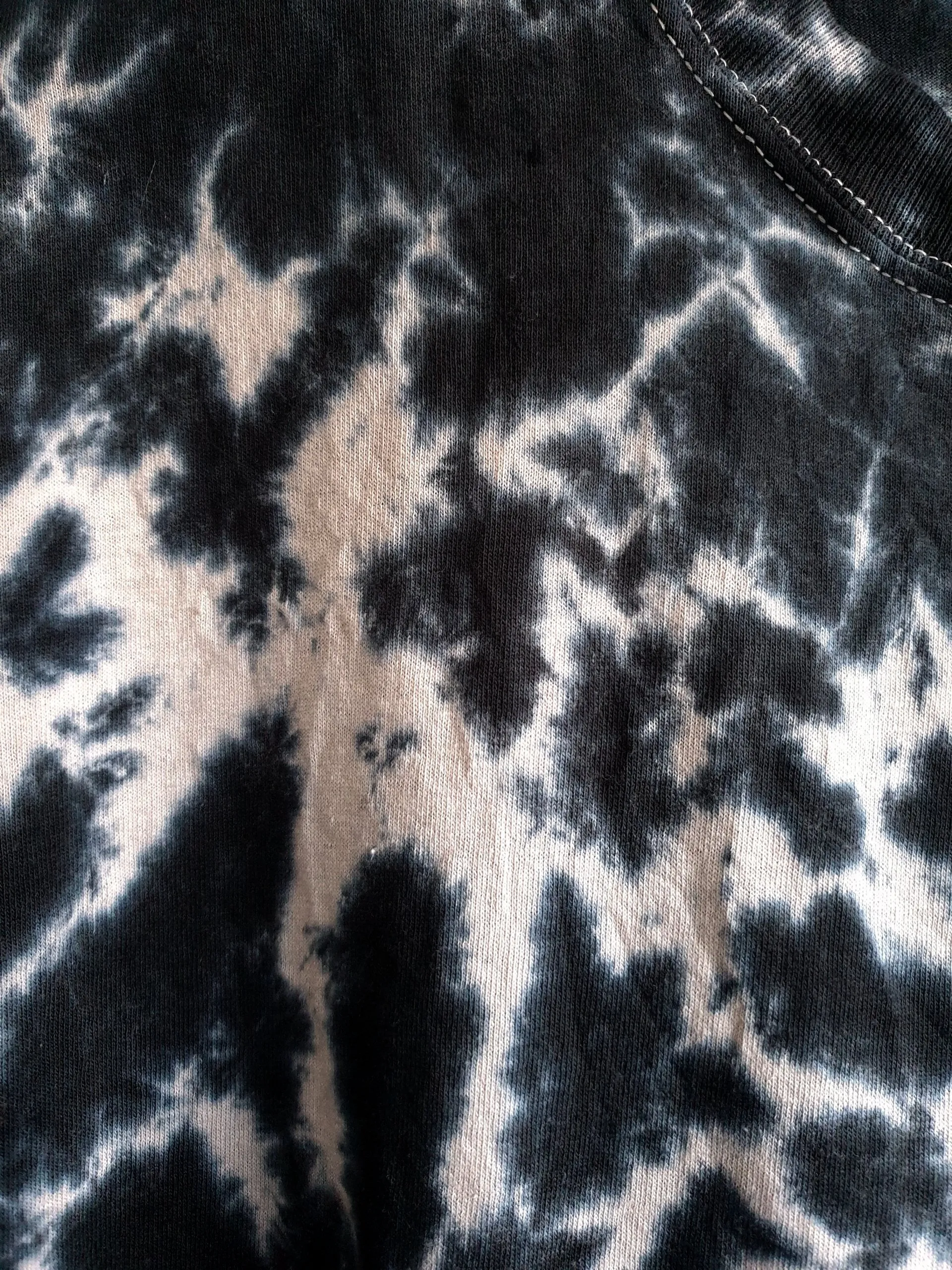 Dark Gray Tie-Dye Shirt