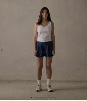 DOUBLE PLEATED TWILL SHORTS