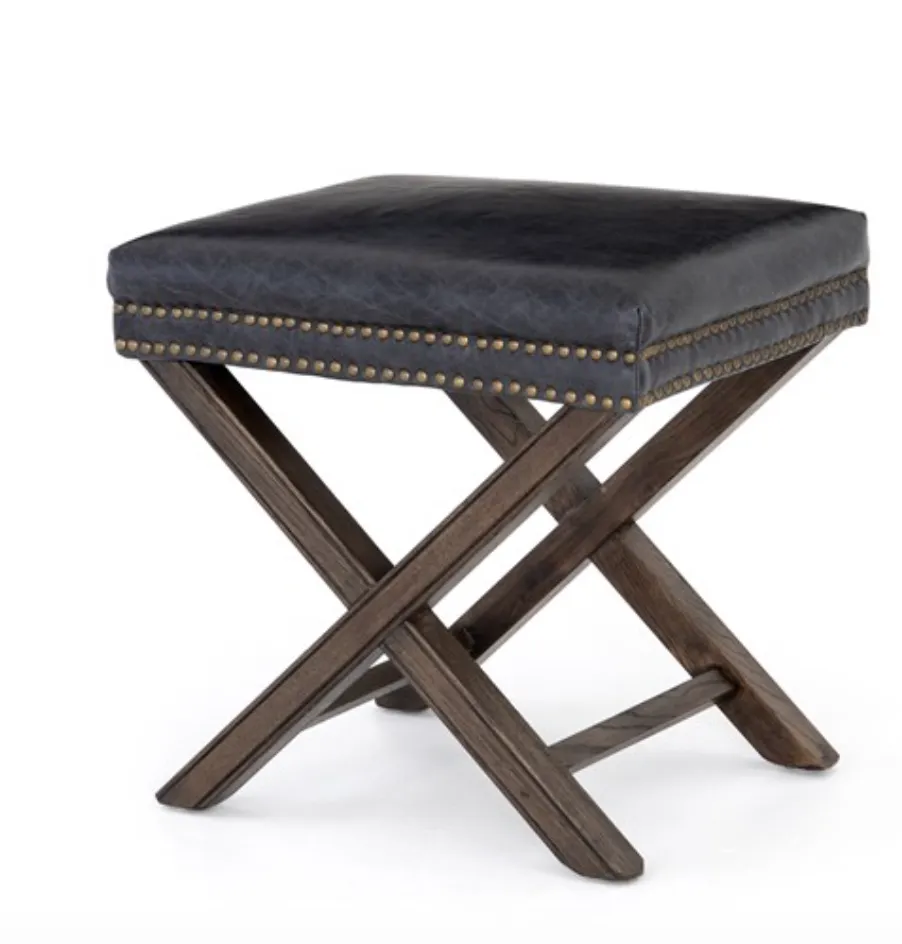 ELYSE OTTOMAN, DURANGO SMOKE