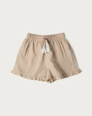 Everlyn Muslin Shorts - Berry