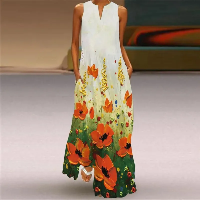 Evie - Rug with retro print.