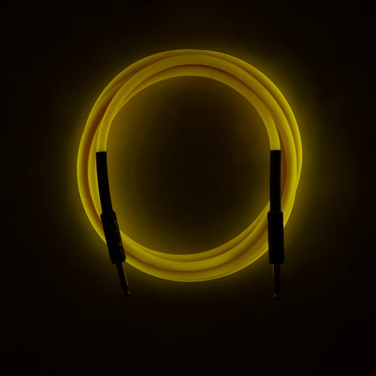 Fender Professional Glow in the Dark Cable, Orange, 10'