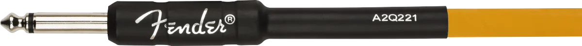 Fender Professional Glow in the Dark Cable, Orange, 10'