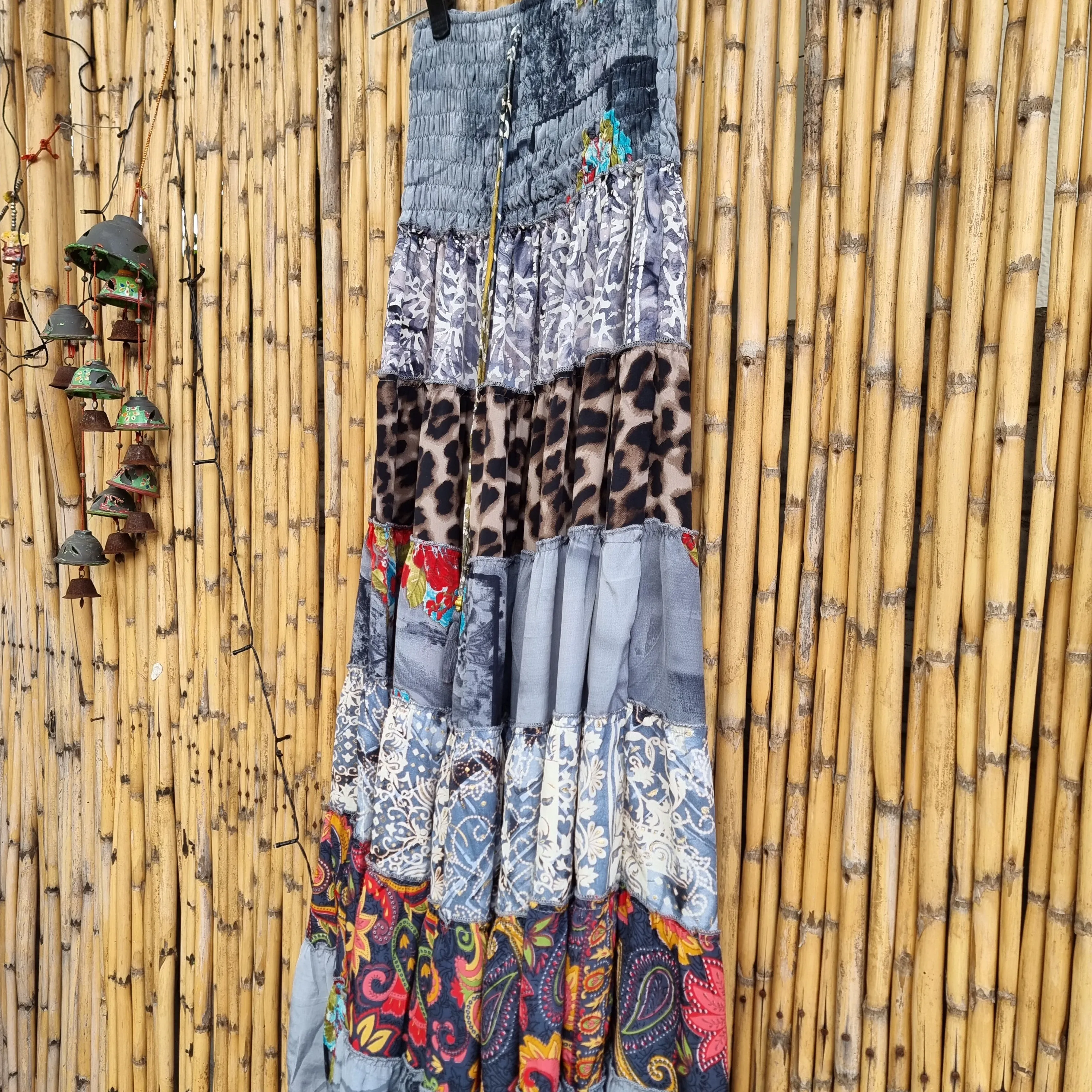 Feral Bloom Silk Skirt / Dress