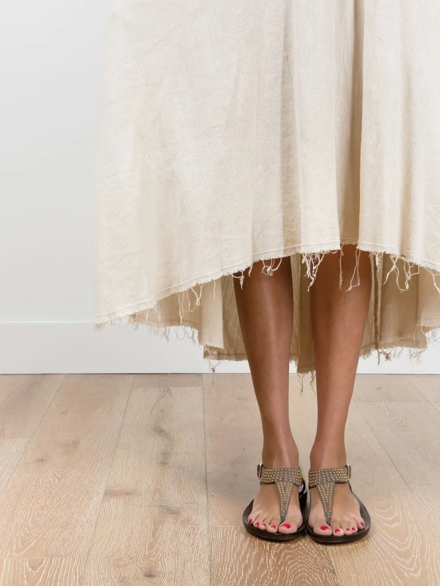 floral dress - beige