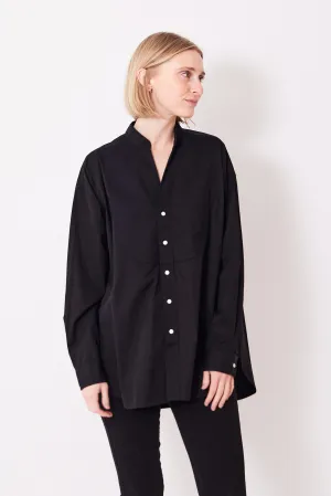 Frank & Eileen Victoria Collarless Button Down Shirt