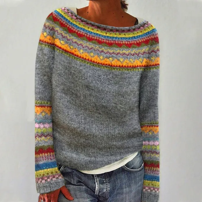 FREYA | KNITTED CASUAL SWEATER
