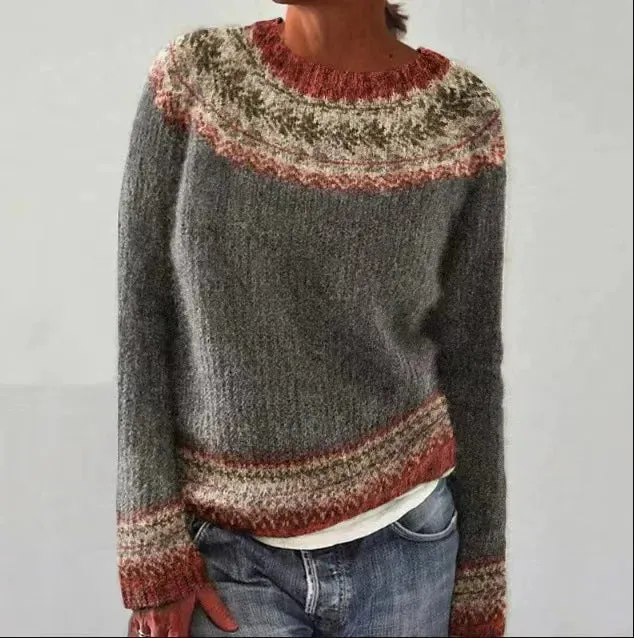 FREYA | KNITTED CASUAL SWEATER
