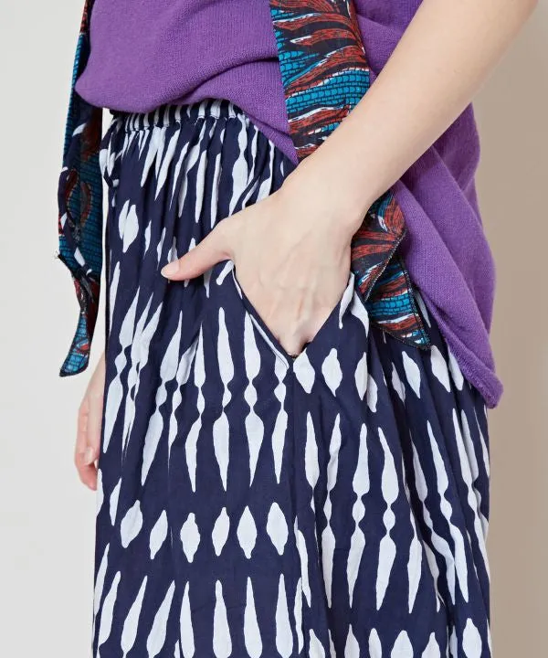 Geometric Patterned Balloon Pants