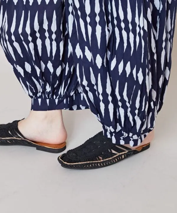 Geometric Patterned Balloon Pants