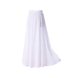 Hanfu Ma Mian Skirt Petticoat – 3m Flared Waistline Underskirt for Daily Wear 【Drunken Dream Evening Breeze】