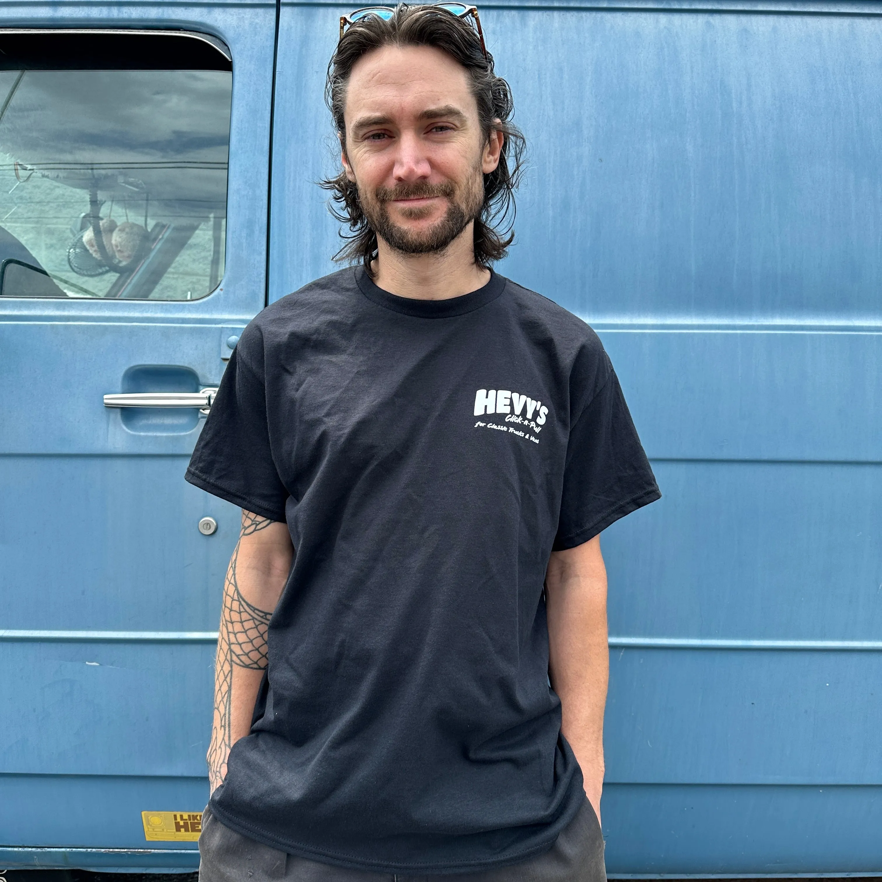 Hevy's Click-N-Pull T-Shirt