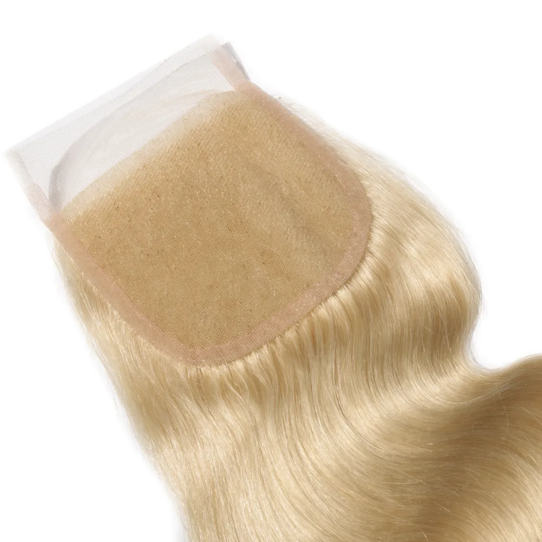 INDIAN BLONDE BODY WAVE CLOSURES