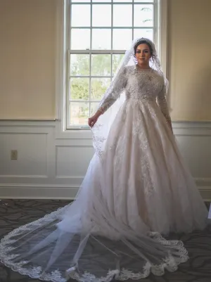 Infinite Lace Cathedral Veil