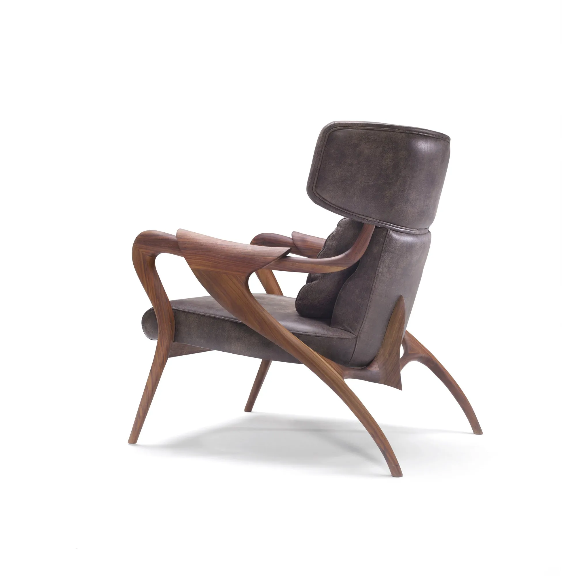 Isadora Lounge Chair & Pouf