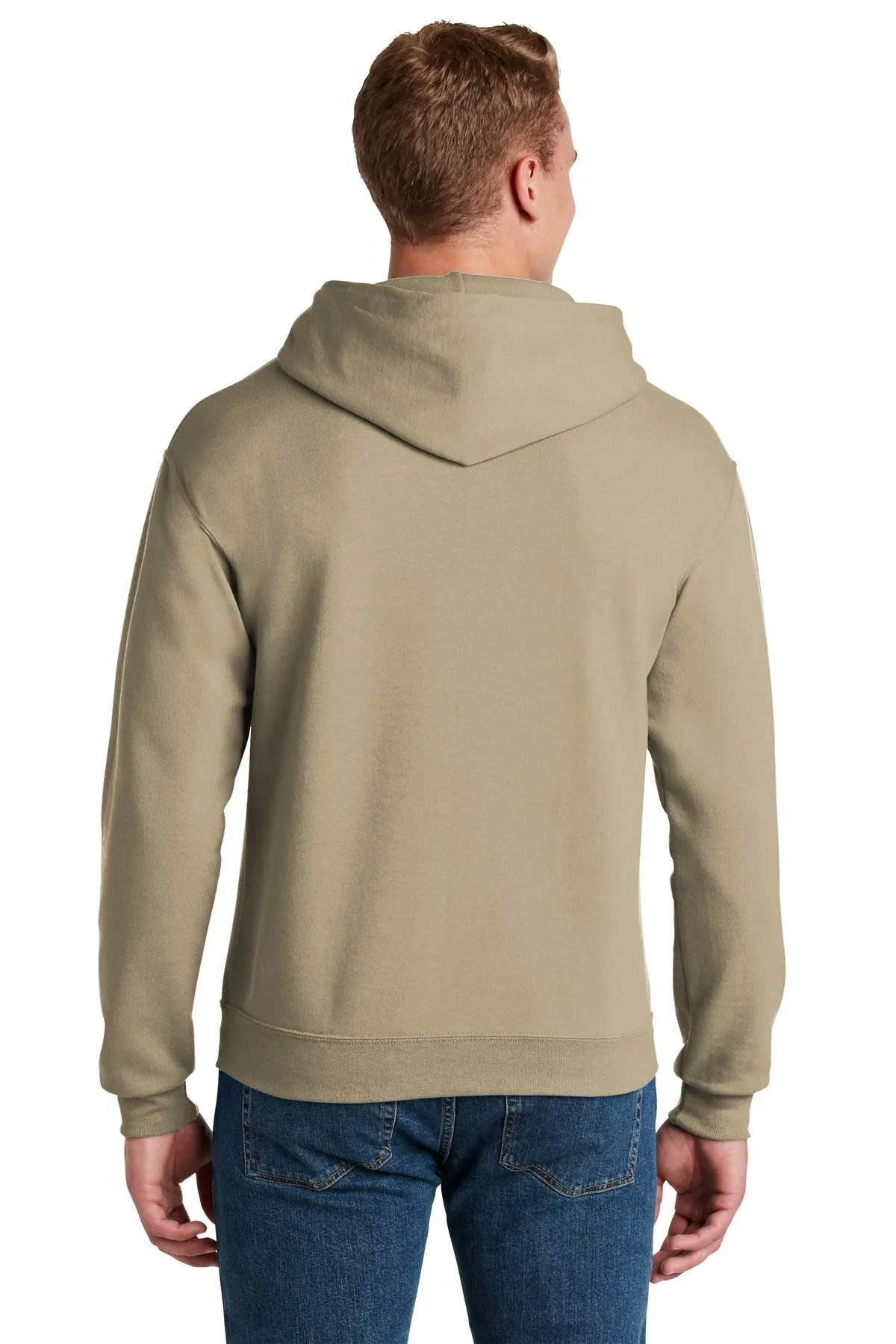 Jerzees NuBlend Pullover Hooded Sweatshirt.  996M Khaki