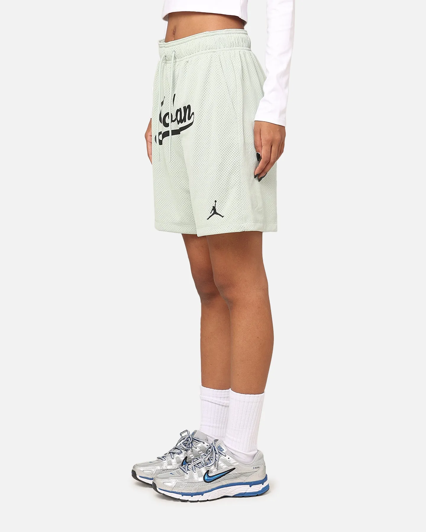 Jordan Flight MVP Statement Mesh Shorts Seafoam/Black