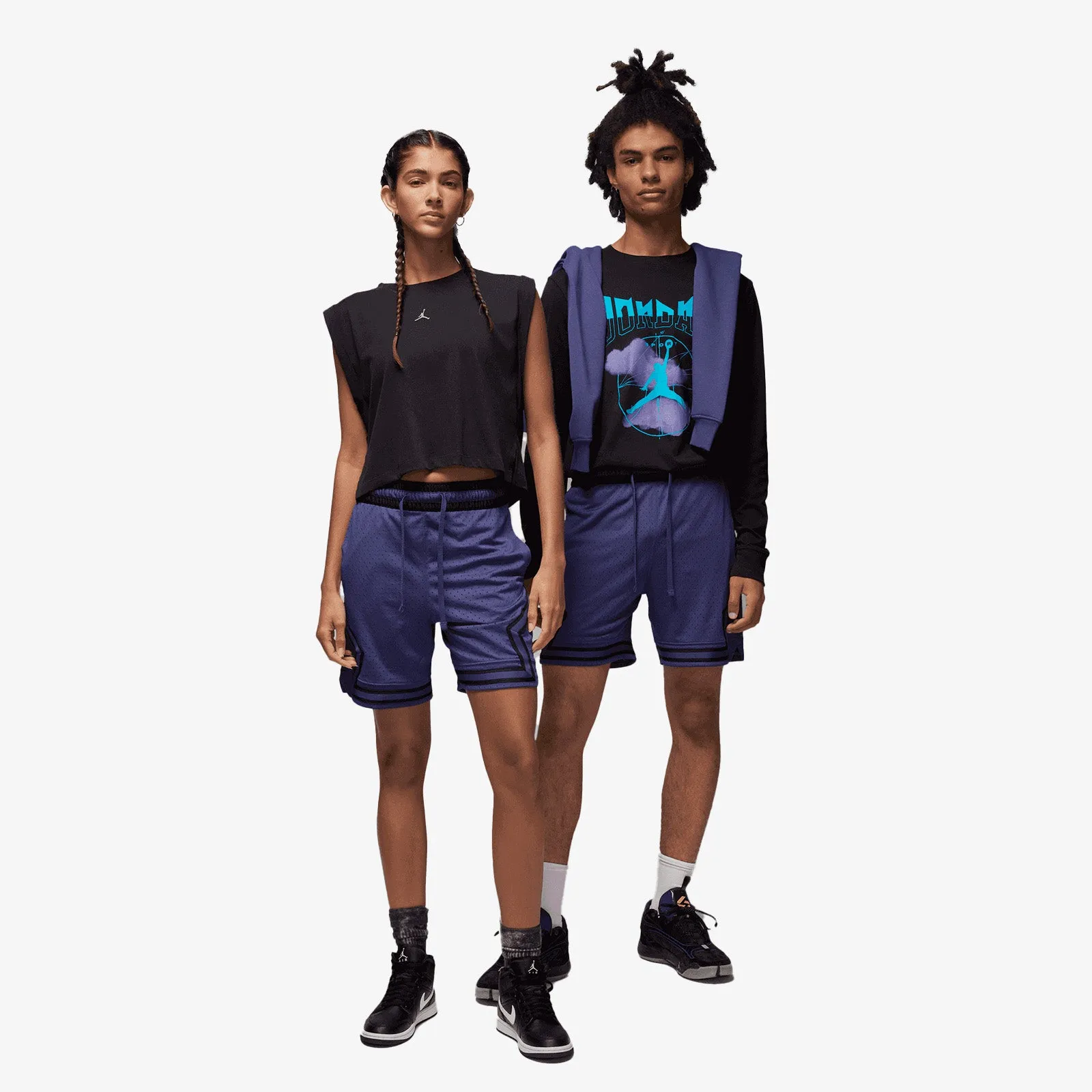 Jordan Sport Dri-FIT Diamond Shorts - Sky Purple