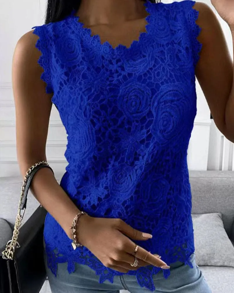 Kasumi - Sleeveless Top For Women - Classic & Chic