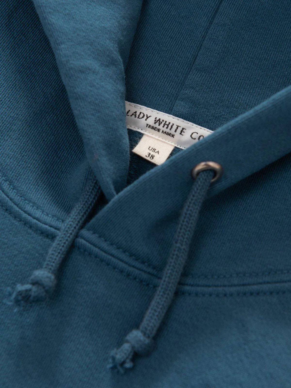 Lady White Co. Llewyn Hoodie Neptune Blue