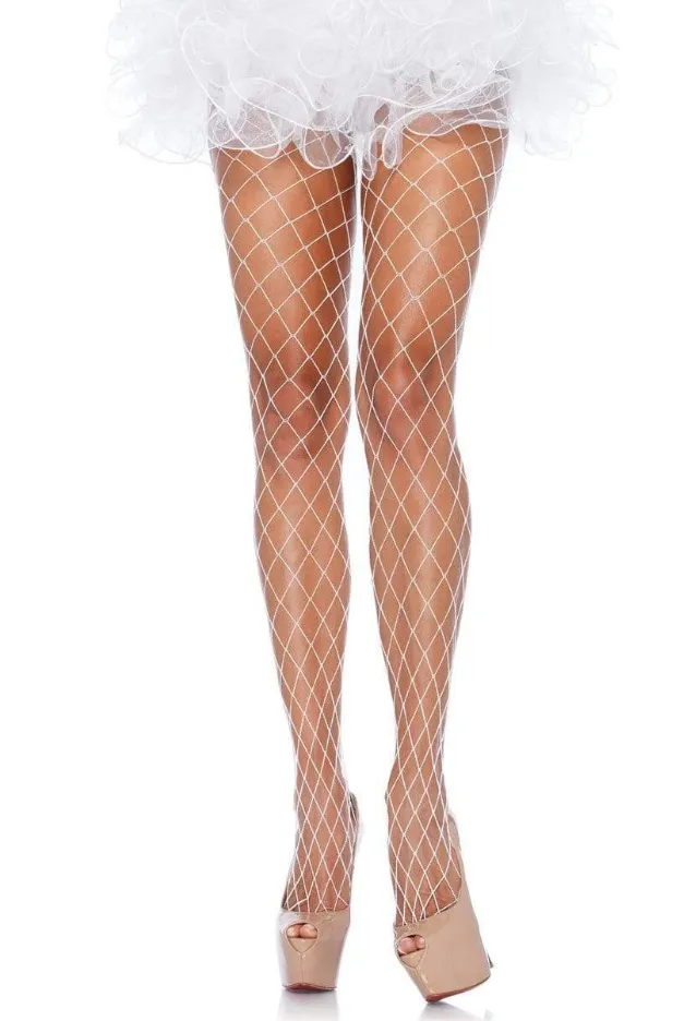 Leg Avenue Fence Net Tights LA9905