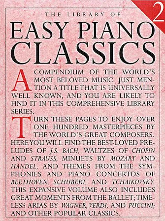 Library of Easy Piano Classics 2 (Easy Piano Solo)