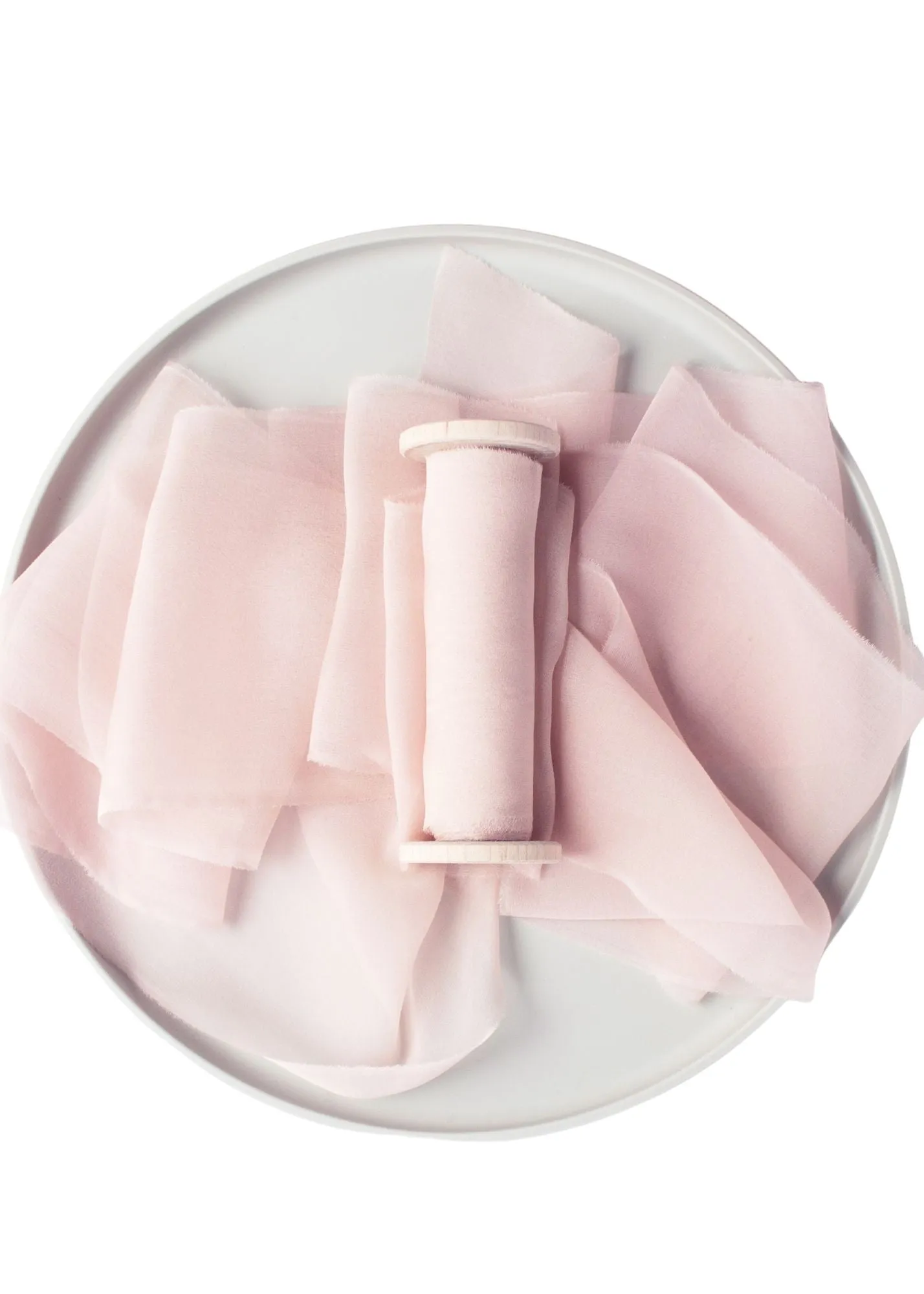Lilac Silk Gauze Ribbon