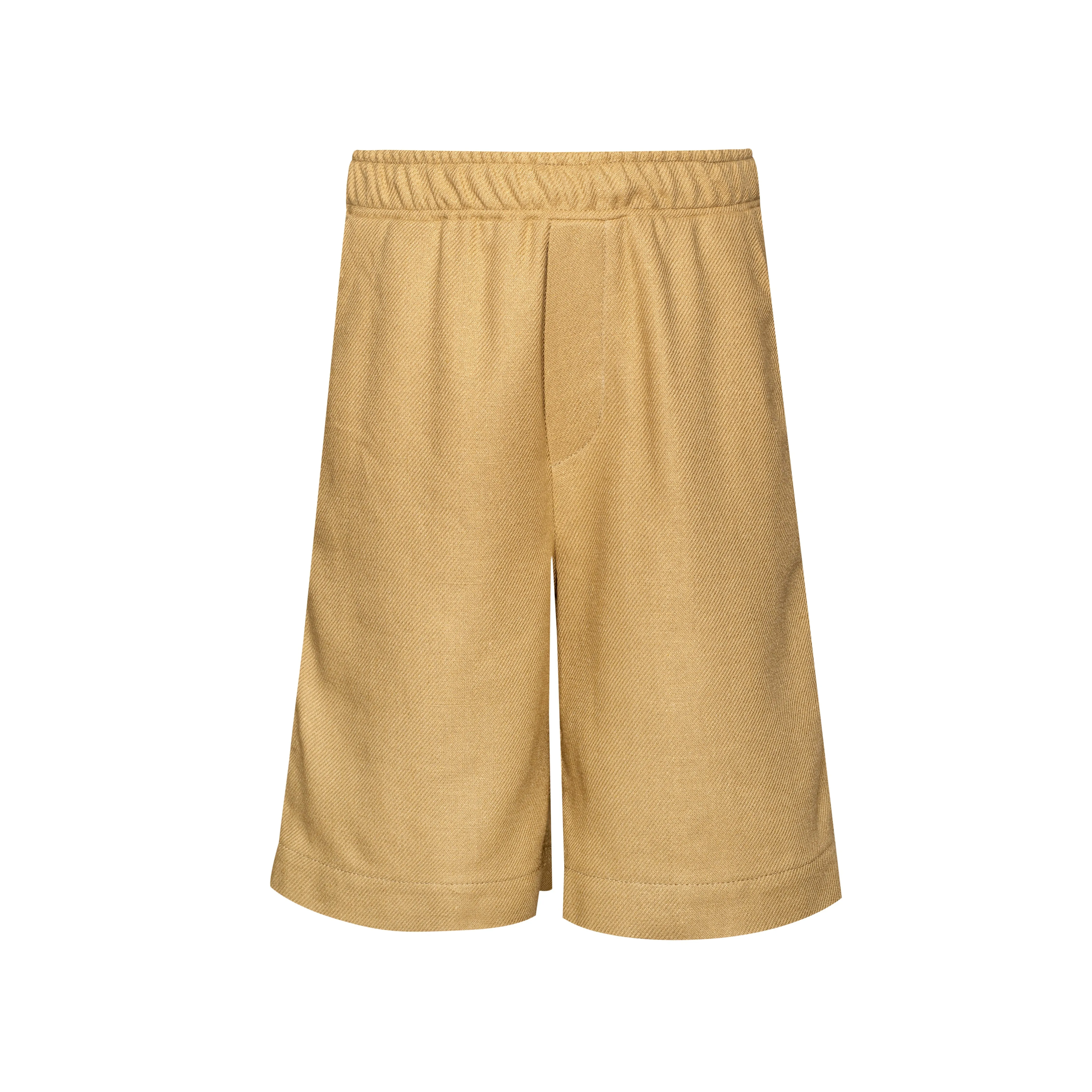 Linen-blend Classic Shorts Sunlit, Brown