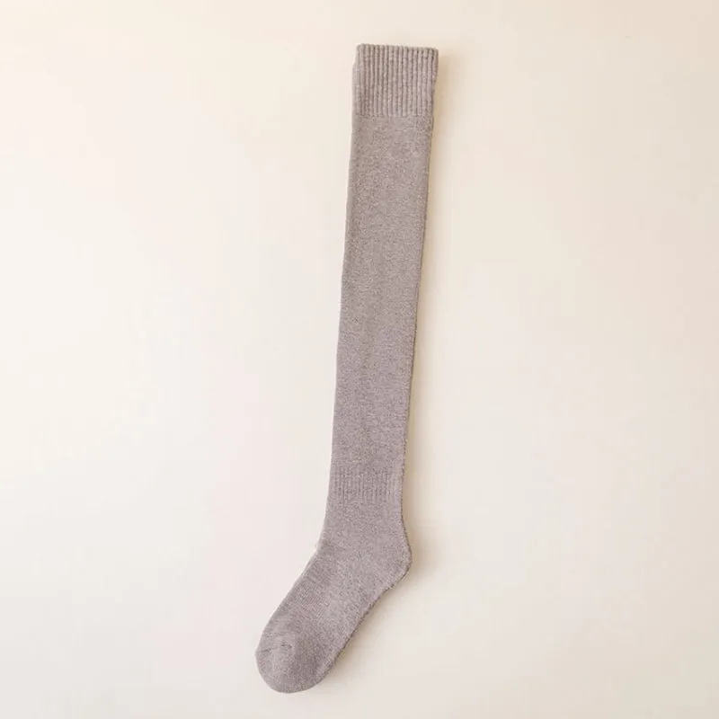 Long Thigh High Cotton Socks for Women
