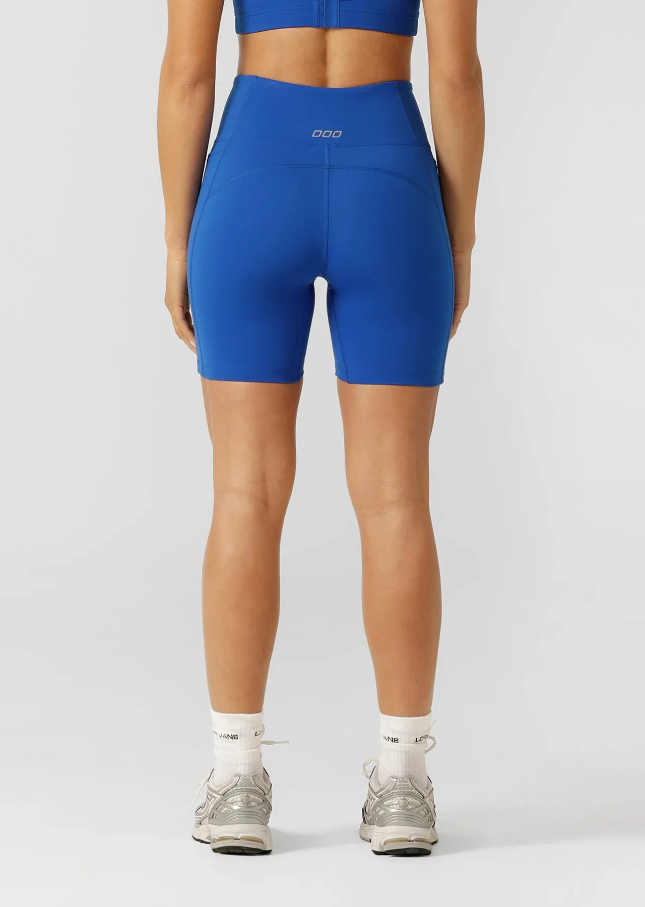 Lorna Jane Amy No Ride Phone Pocket 14cm Bike Shorts -  Cobalt Blue