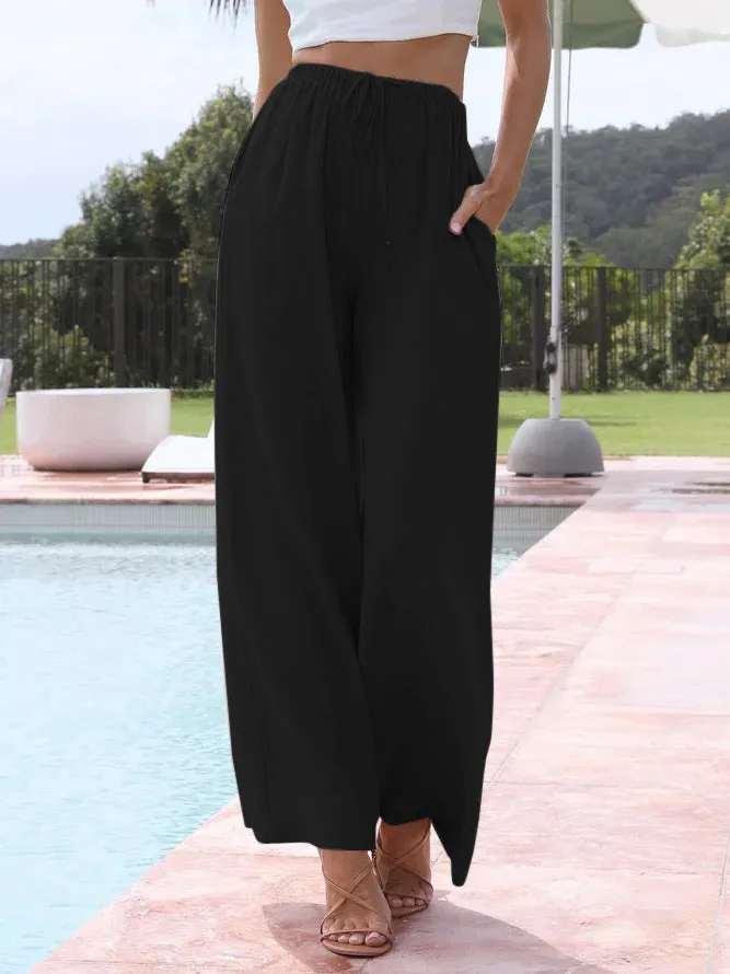 Luna | Summer Wide-Leg Pants | Airy & Comfortable | Relaxed Fit