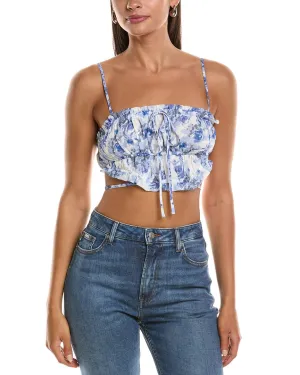 LUXE ALWAYS Elasticized Bandeau Top