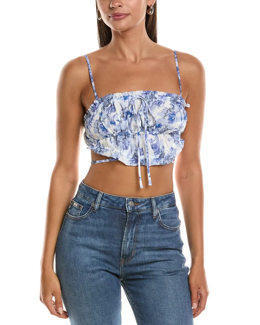 LUXE ALWAYS Elasticized Bandeau Top