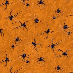 Makower - Mystery Manor - Black Widows - Pumpkin