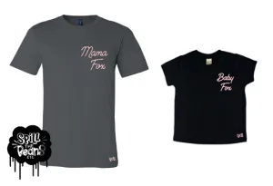 Mama Fox   Baby Fox Mommy and Me Set