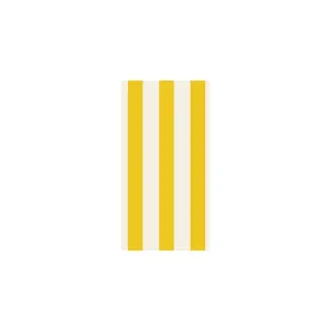 Marigold Classic Stripe Guest Napkins