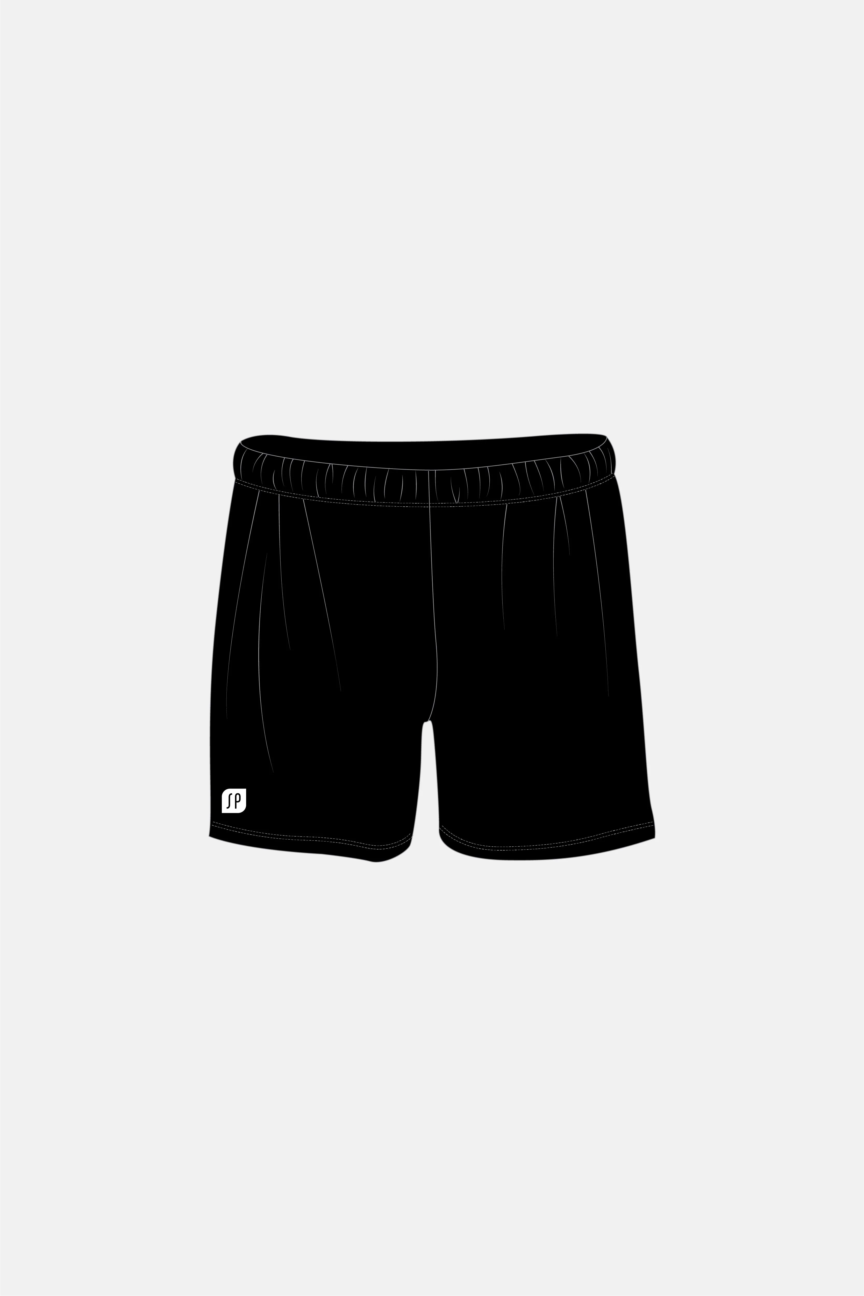 Mens Black Tramp Short