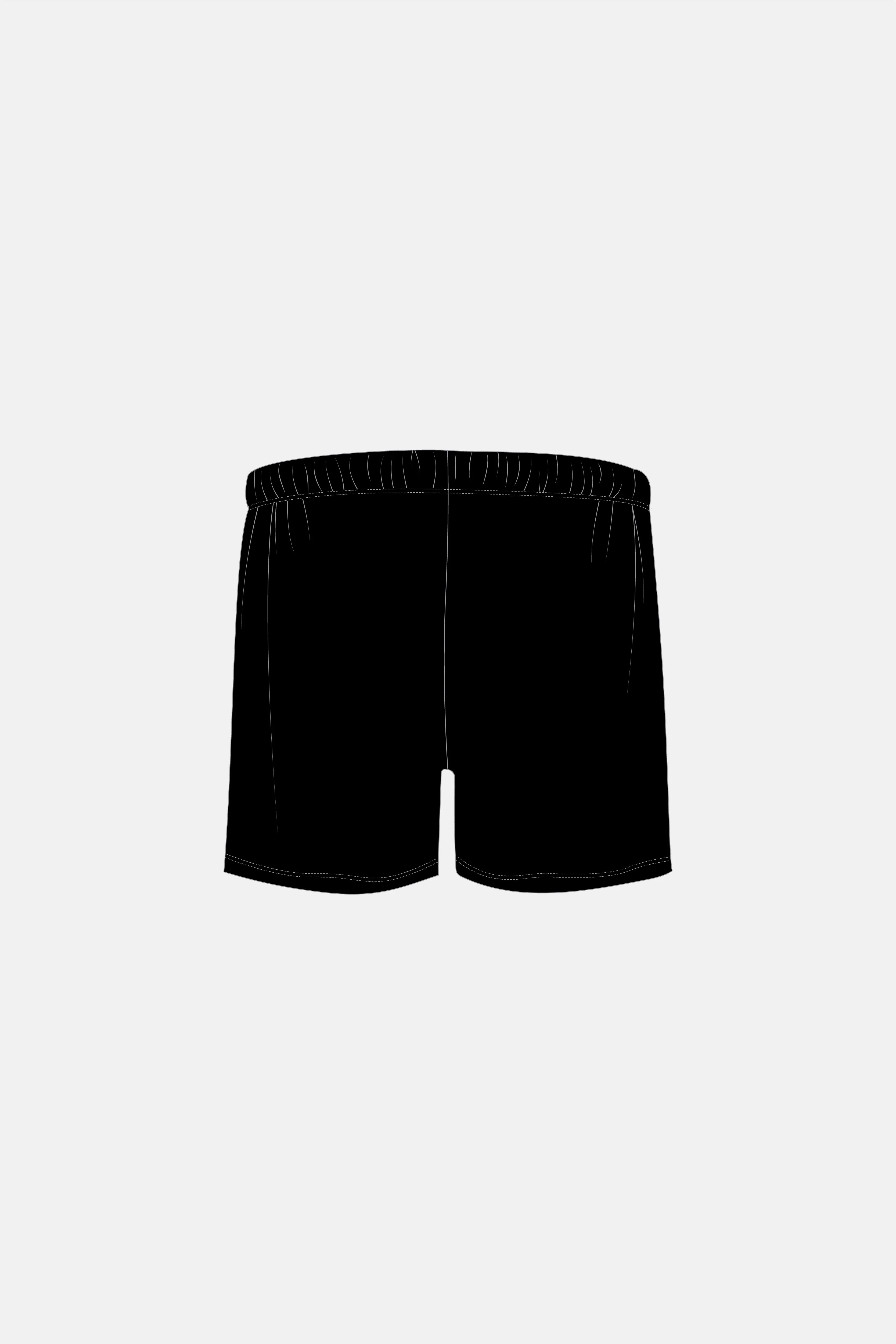 Mens Black Tramp Short