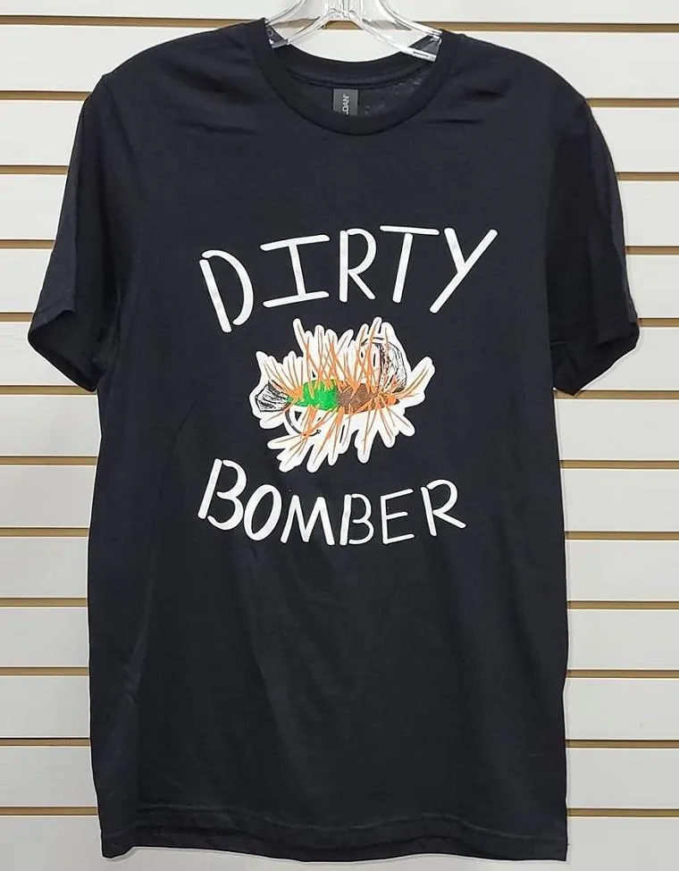 Mens Short Sleeve Dirty Bomber Tee