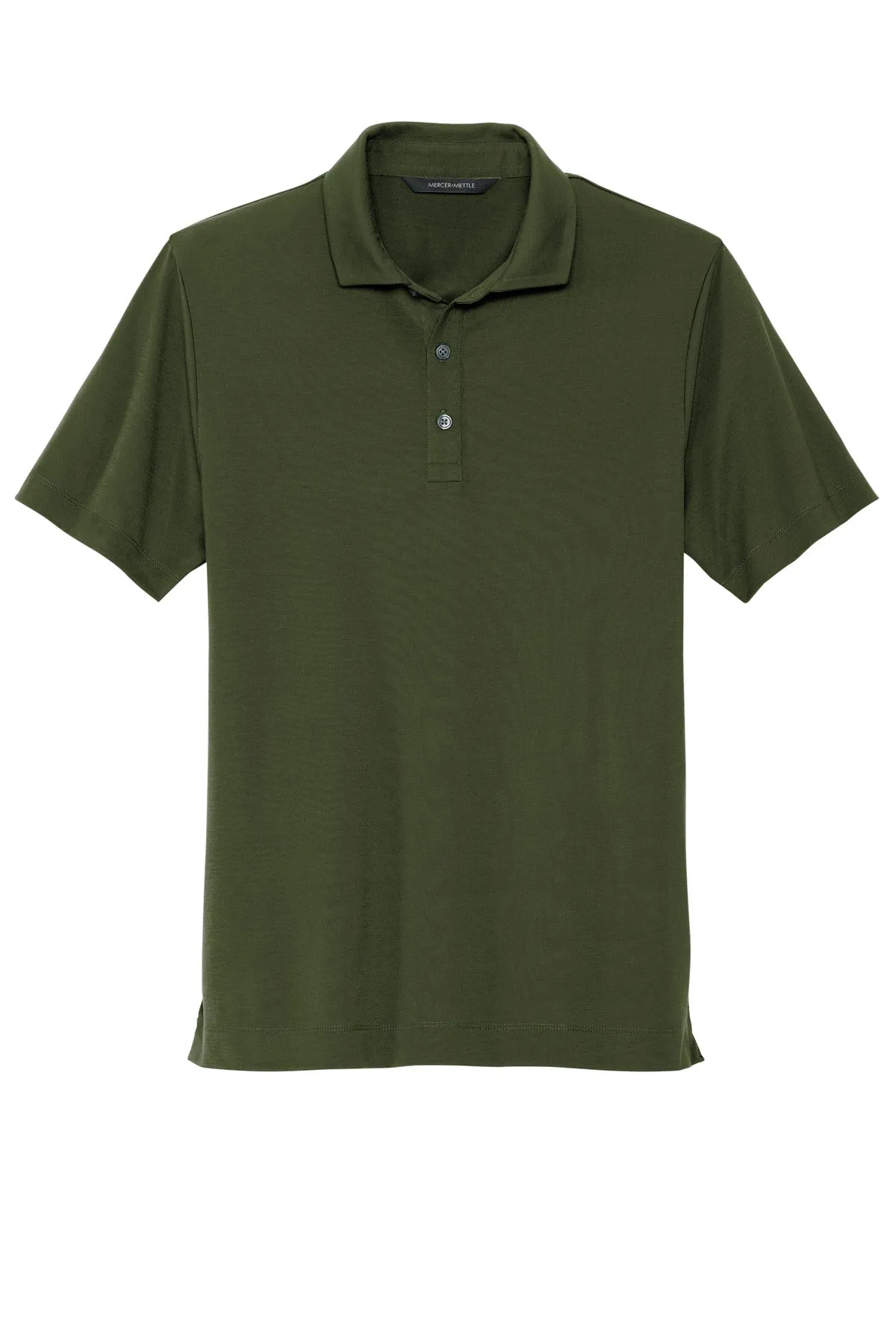 Mercer Mettle Stretch Jersey Polo MM1014 Townsend Green