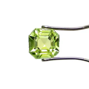 Mint Green Tourmaline, 1.93ct, Asscher Cut