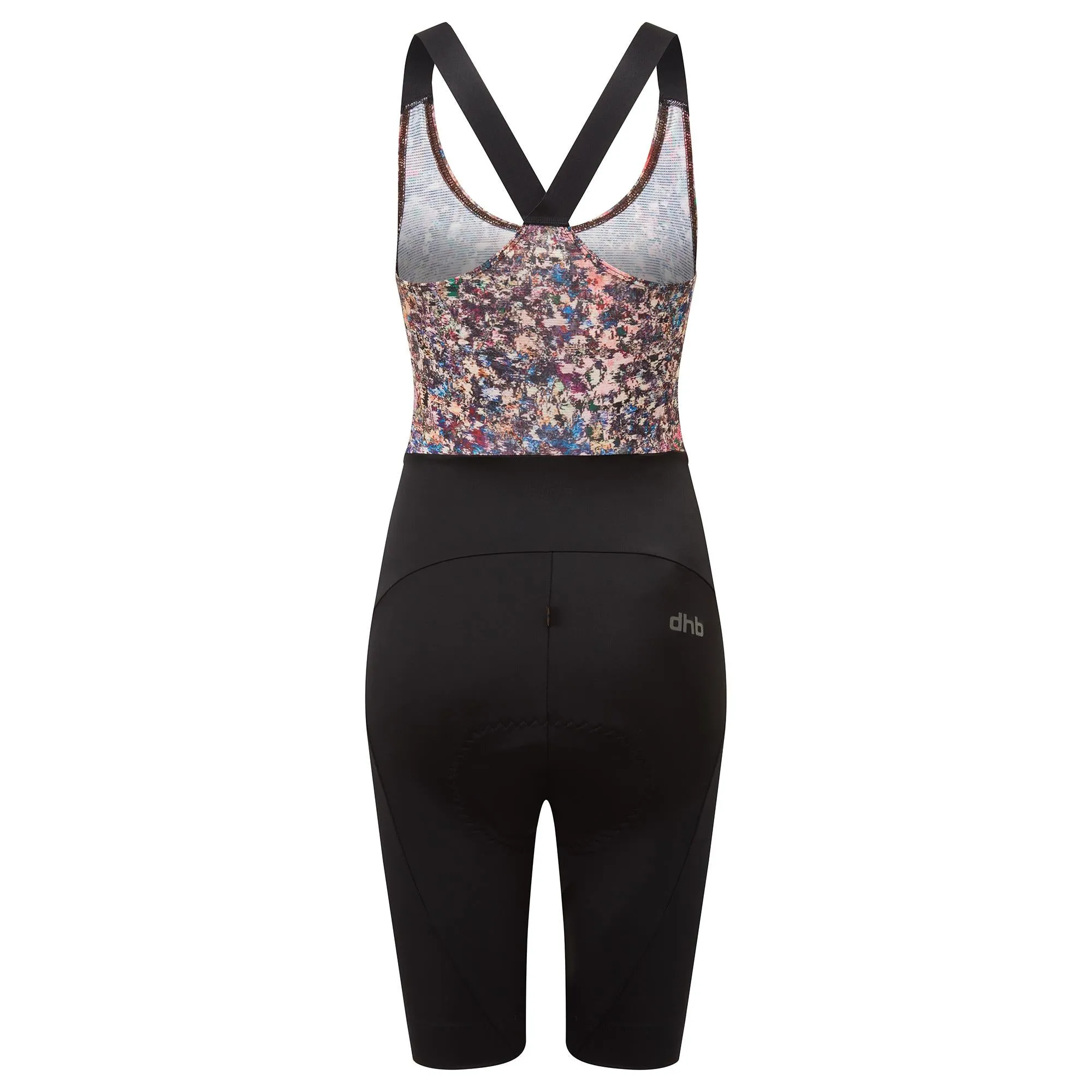 Moda Women's High Cut Bib Shorts (Aquaba)