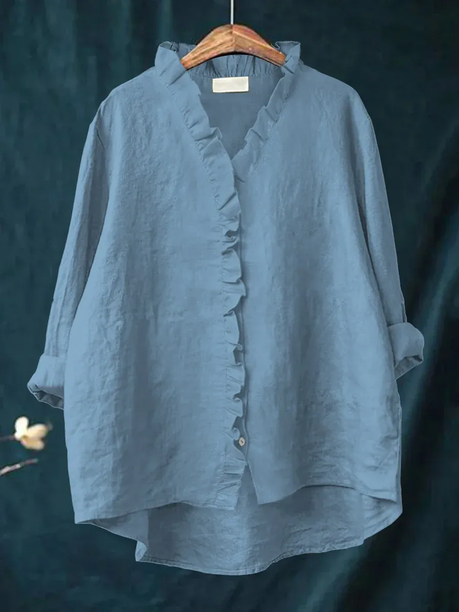 Mona | Ruffled Shirt