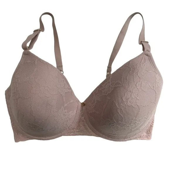 Natori Bliss Allure Contour Underwire Bra, Style 721303, Rose Beige, 34G