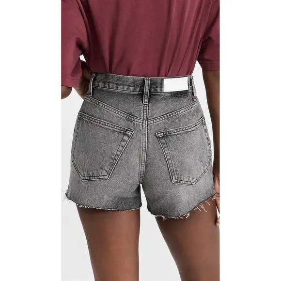 NEW RE/DONE 50s cutoff shorts in midnight ash