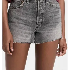 NEW RE/DONE 50s cutoff shorts in midnight ash